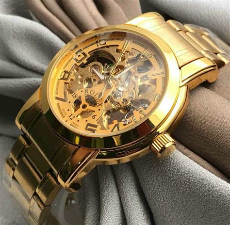 rolex golden automatic watch|cheapest rolex watch price.